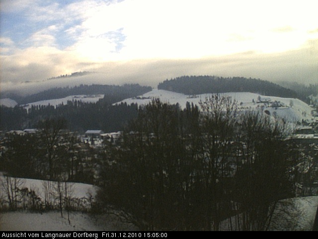 Webcam-Bild: Aussicht vom Dorfberg in Langnau 20101231-150500