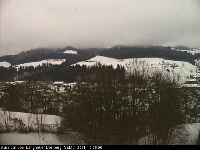Webcam-Bild: Aussicht vom Dorfberg in Langnau 20110101-100500