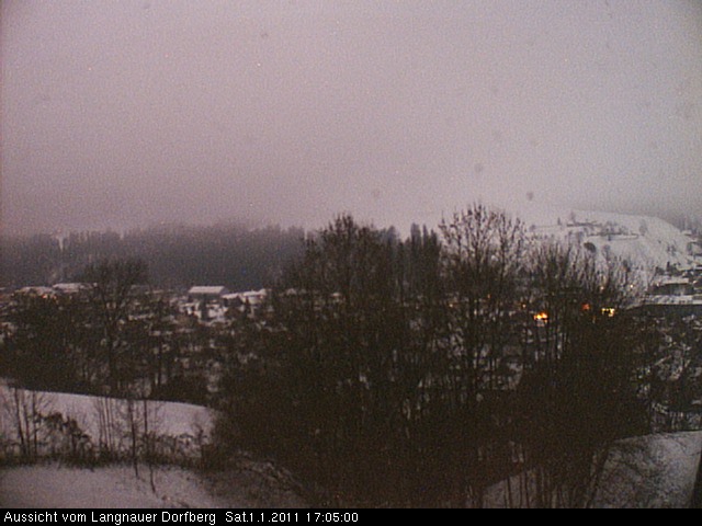 Webcam-Bild: Aussicht vom Dorfberg in Langnau 20110101-170500