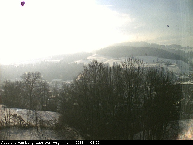 Webcam-Bild: Aussicht vom Dorfberg in Langnau 20110104-110500