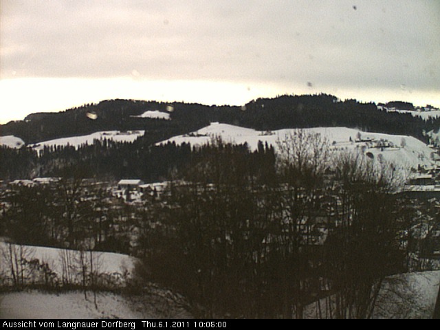 Webcam-Bild: Aussicht vom Dorfberg in Langnau 20110106-100500