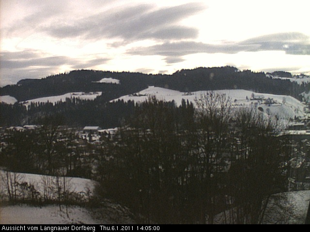 Webcam-Bild: Aussicht vom Dorfberg in Langnau 20110106-140500
