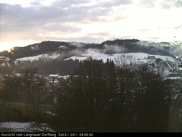Webcam-Bild: Aussicht vom Dorfberg in Langnau 20110108-090500