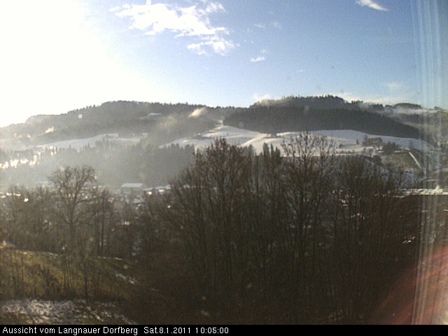Webcam-Bild: Aussicht vom Dorfberg in Langnau 20110108-100500