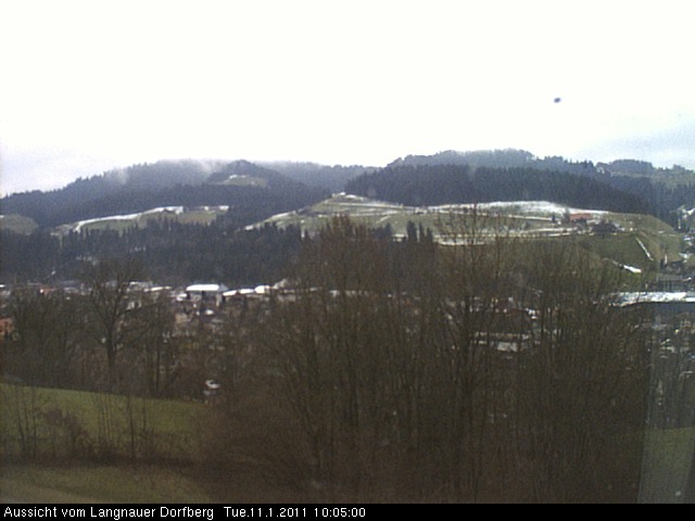 Webcam-Bild: Aussicht vom Dorfberg in Langnau 20110111-100500