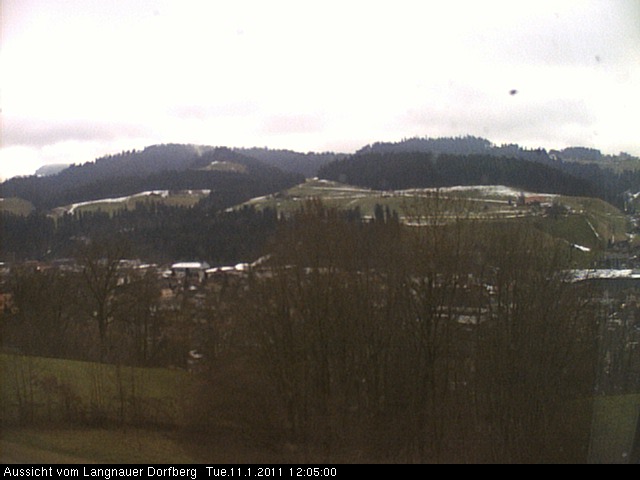 Webcam-Bild: Aussicht vom Dorfberg in Langnau 20110111-120500