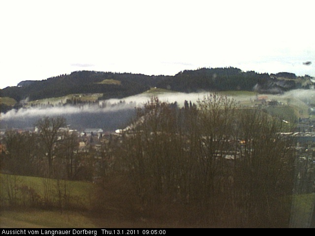 Webcam-Bild: Aussicht vom Dorfberg in Langnau 20110113-090500