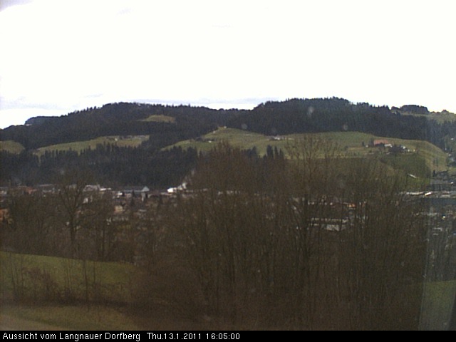 Webcam-Bild: Aussicht vom Dorfberg in Langnau 20110113-160500
