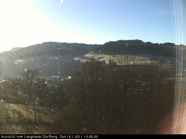 Webcam-Bild: Aussicht vom Dorfberg in Langnau 20110116-100500