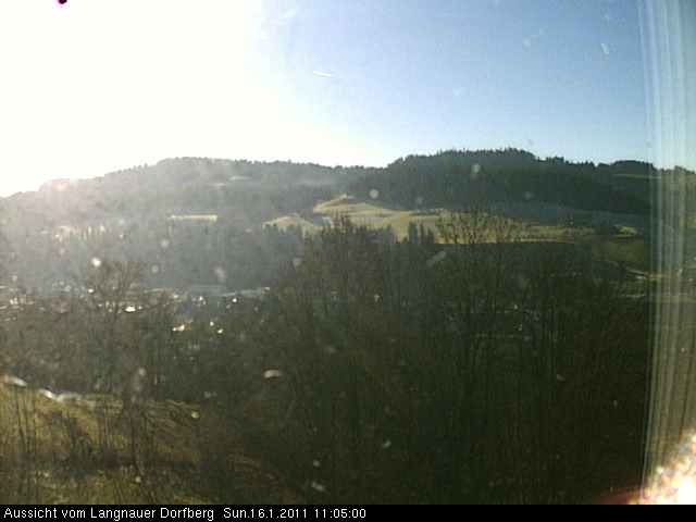 Webcam-Bild: Aussicht vom Dorfberg in Langnau 20110116-110500