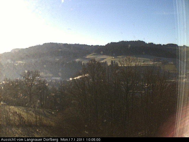 Webcam-Bild: Aussicht vom Dorfberg in Langnau 20110117-100500
