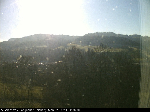 Webcam-Bild: Aussicht vom Dorfberg in Langnau 20110117-120500