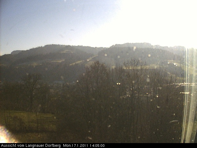 Webcam-Bild: Aussicht vom Dorfberg in Langnau 20110117-140500
