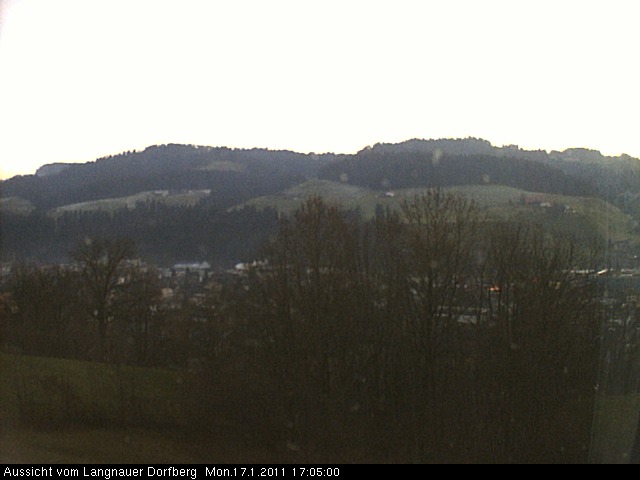 Webcam-Bild: Aussicht vom Dorfberg in Langnau 20110117-170500
