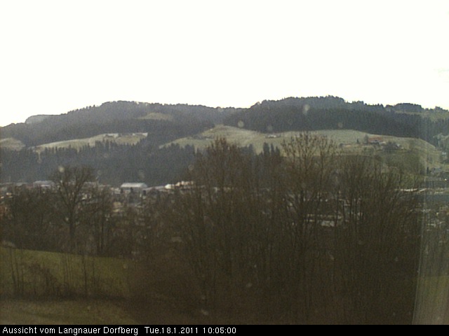 Webcam-Bild: Aussicht vom Dorfberg in Langnau 20110118-100500
