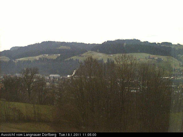 Webcam-Bild: Aussicht vom Dorfberg in Langnau 20110118-110500