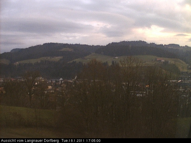 Webcam-Bild: Aussicht vom Dorfberg in Langnau 20110118-170500