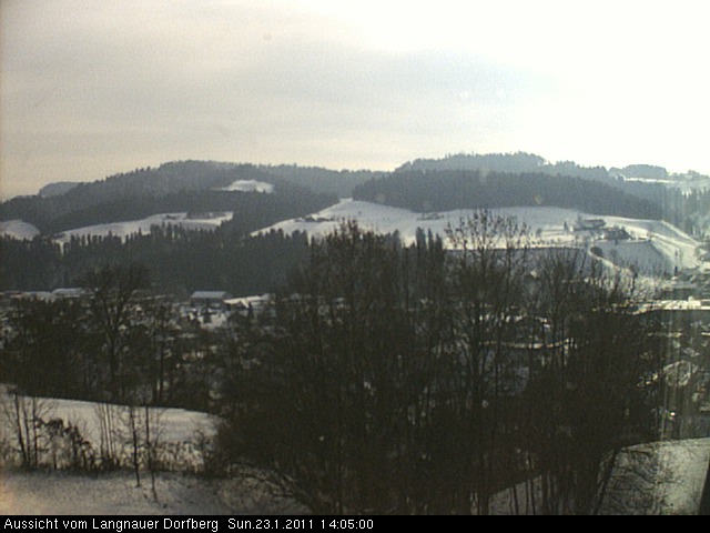 Webcam-Bild: Aussicht vom Dorfberg in Langnau 20110123-140500