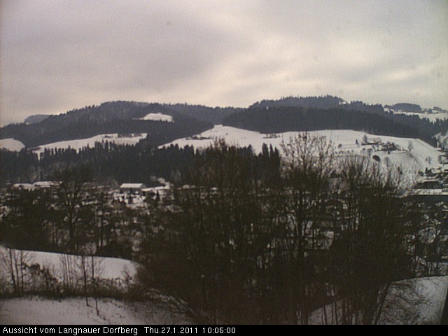 Webcam-Bild: Aussicht vom Dorfberg in Langnau 20110127-100500