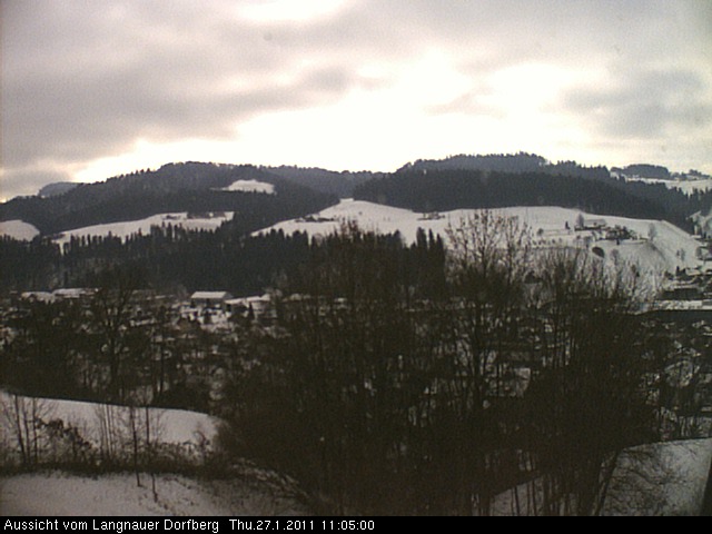 Webcam-Bild: Aussicht vom Dorfberg in Langnau 20110127-110500