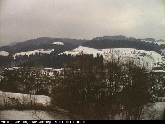 Webcam-Bild: Aussicht vom Dorfberg in Langnau 20110128-100500