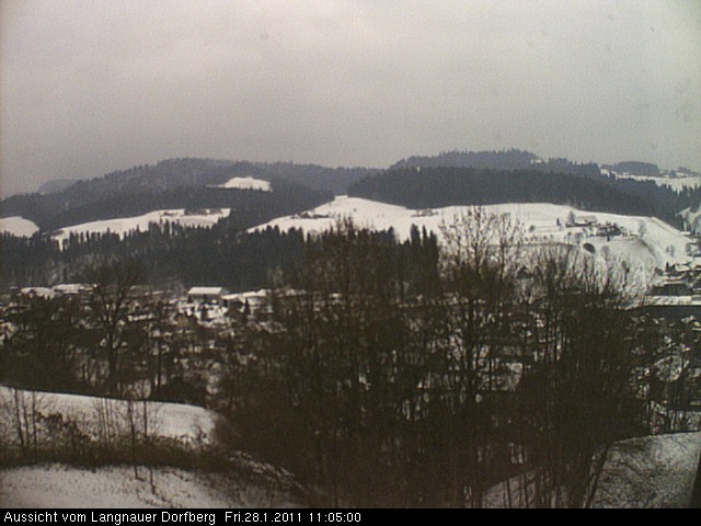 Webcam-Bild: Aussicht vom Dorfberg in Langnau 20110128-110500