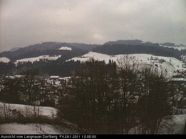 Webcam-Bild: Aussicht vom Dorfberg in Langnau 20110128-120500