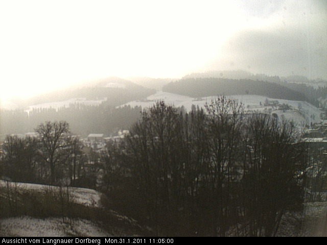 Webcam-Bild: Aussicht vom Dorfberg in Langnau 20110131-110500