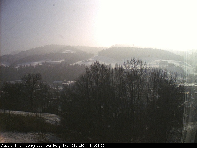 Webcam-Bild: Aussicht vom Dorfberg in Langnau 20110131-140500