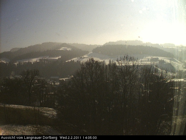 Webcam-Bild: Aussicht vom Dorfberg in Langnau 20110202-140500