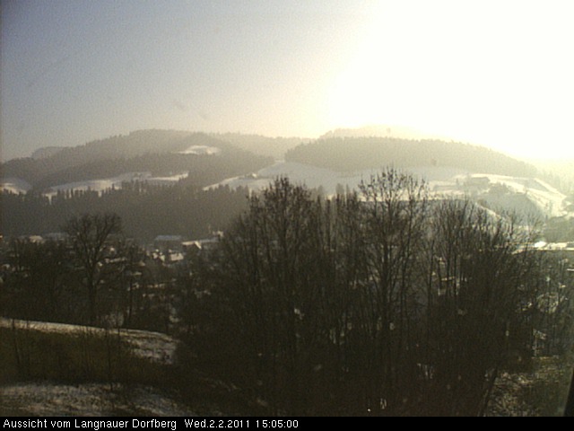 Webcam-Bild: Aussicht vom Dorfberg in Langnau 20110202-150500