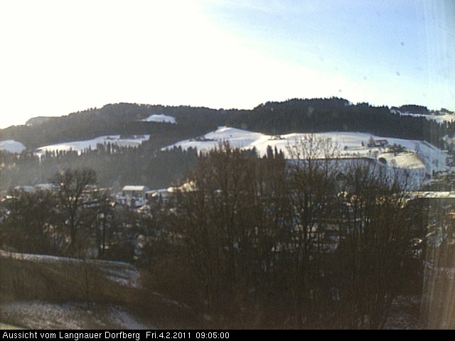 Webcam-Bild: Aussicht vom Dorfberg in Langnau 20110204-090500