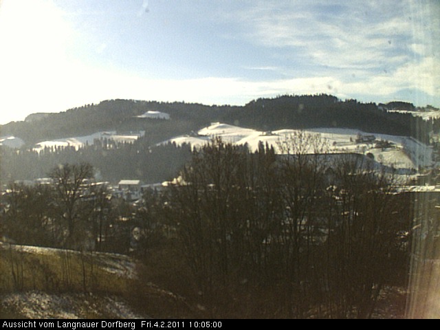 Webcam-Bild: Aussicht vom Dorfberg in Langnau 20110204-100500