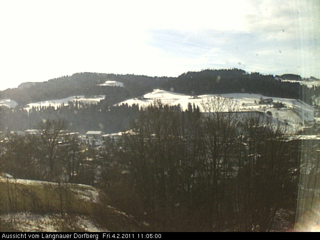 Webcam-Bild: Aussicht vom Dorfberg in Langnau 20110204-110500