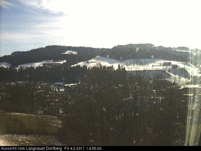 Webcam-Bild: Aussicht vom Dorfberg in Langnau 20110204-140500