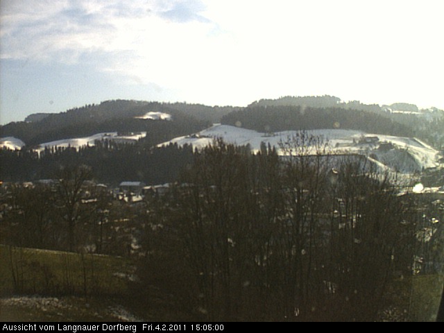 Webcam-Bild: Aussicht vom Dorfberg in Langnau 20110204-150500