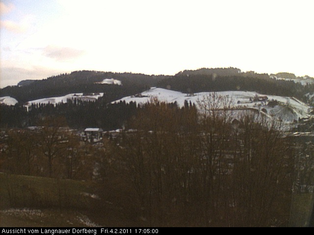 Webcam-Bild: Aussicht vom Dorfberg in Langnau 20110204-170500