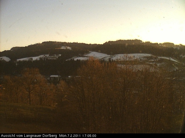 Webcam-Bild: Aussicht vom Dorfberg in Langnau 20110207-170500