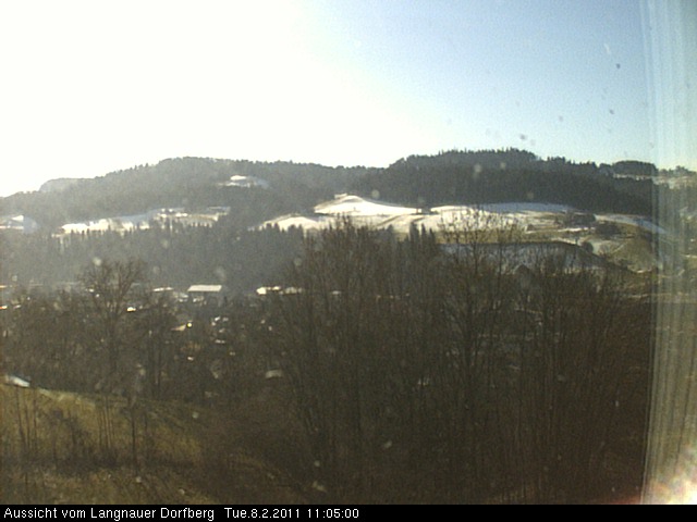 Webcam-Bild: Aussicht vom Dorfberg in Langnau 20110208-110500