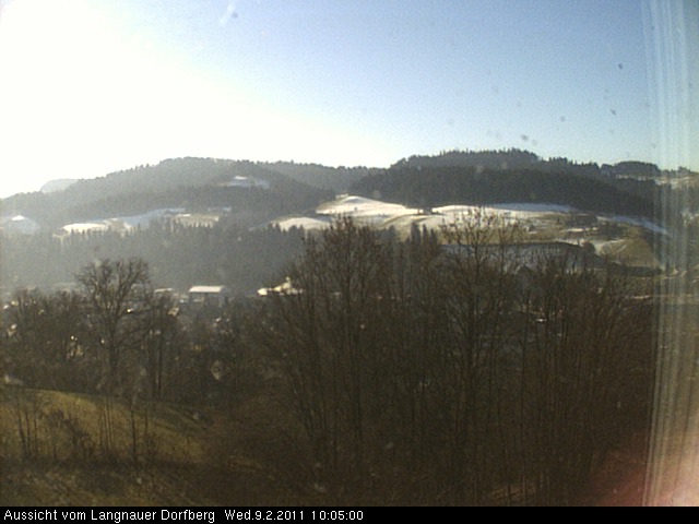 Webcam-Bild: Aussicht vom Dorfberg in Langnau 20110209-100500