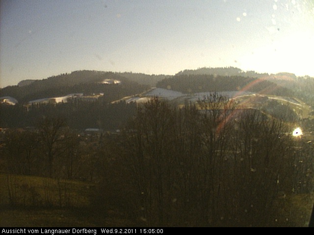 Webcam-Bild: Aussicht vom Dorfberg in Langnau 20110209-150500