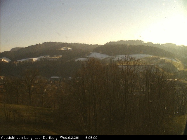 Webcam-Bild: Aussicht vom Dorfberg in Langnau 20110209-160500