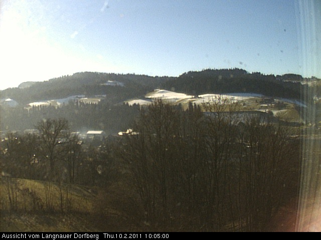 Webcam-Bild: Aussicht vom Dorfberg in Langnau 20110210-100500