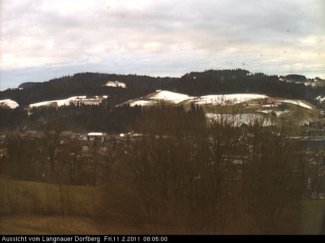 Webcam-Bild: Aussicht vom Dorfberg in Langnau 20110211-080500