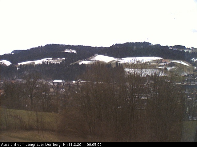 Webcam-Bild: Aussicht vom Dorfberg in Langnau 20110211-090500