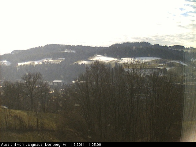 Webcam-Bild: Aussicht vom Dorfberg in Langnau 20110211-110500