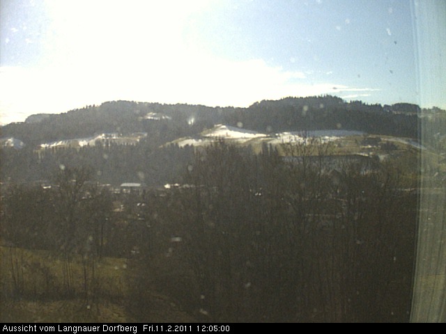 Webcam-Bild: Aussicht vom Dorfberg in Langnau 20110211-120500