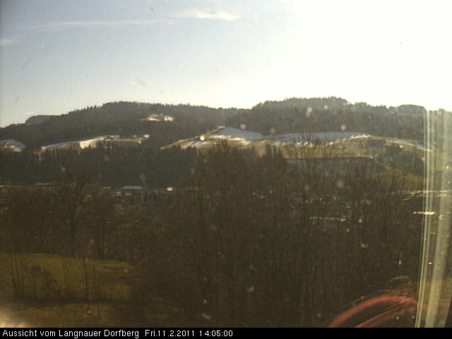 Webcam-Bild: Aussicht vom Dorfberg in Langnau 20110211-140500