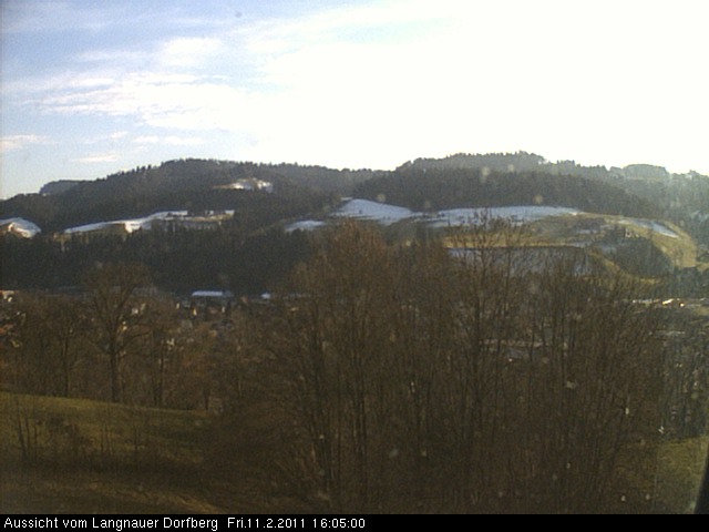 Webcam-Bild: Aussicht vom Dorfberg in Langnau 20110211-160500