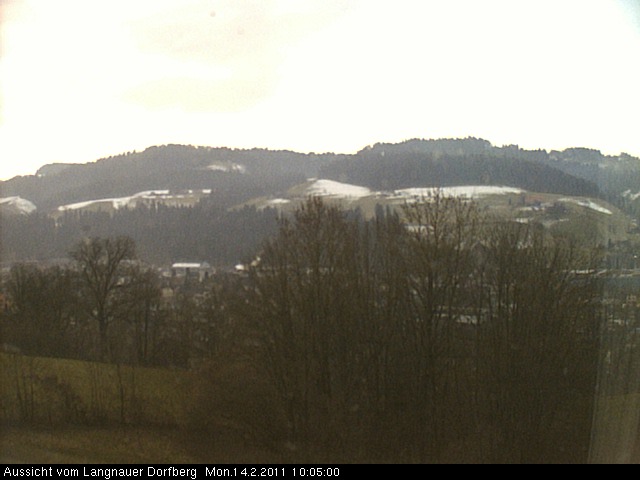 Webcam-Bild: Aussicht vom Dorfberg in Langnau 20110214-100500